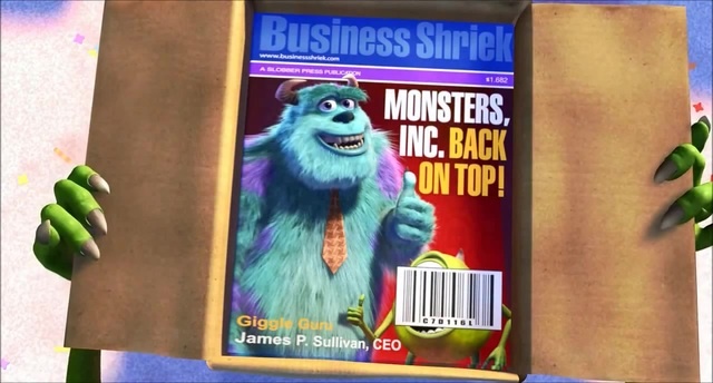 a movie still from Monsters Inc from 2001