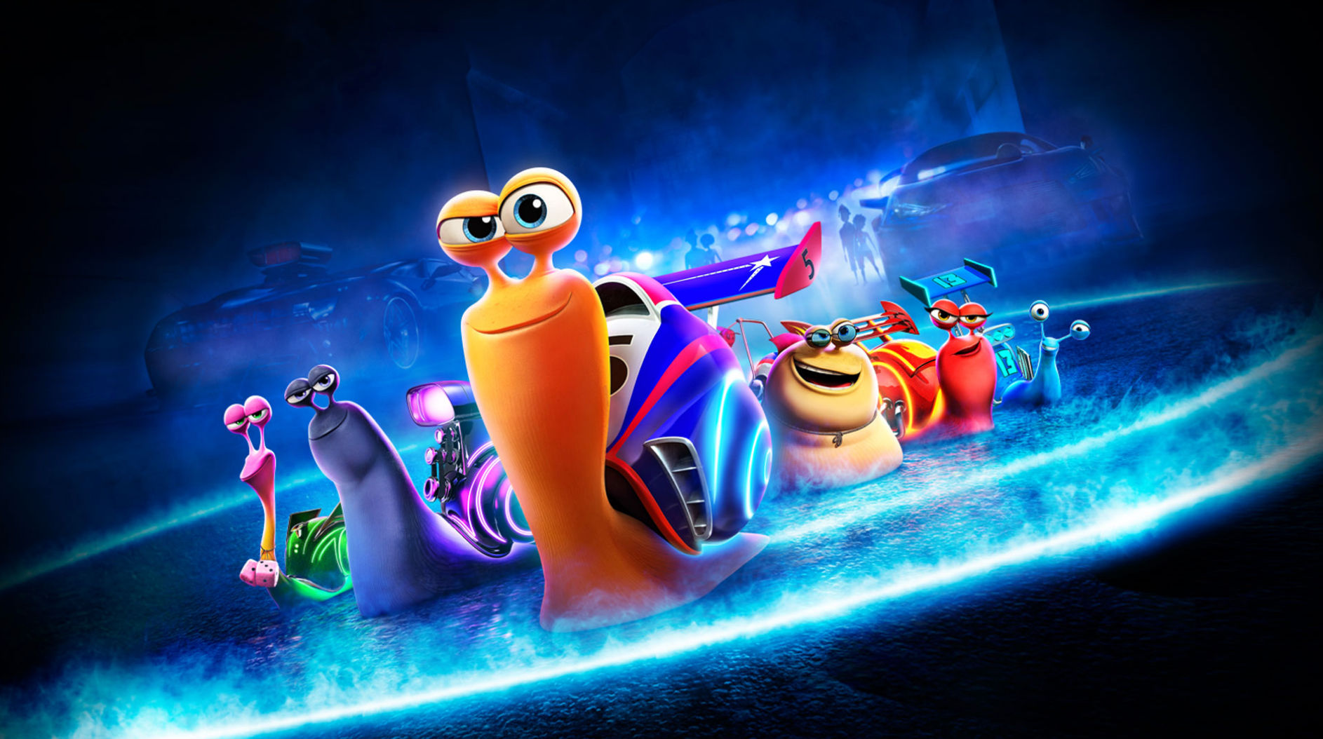 a movie still from Turbo from 2013