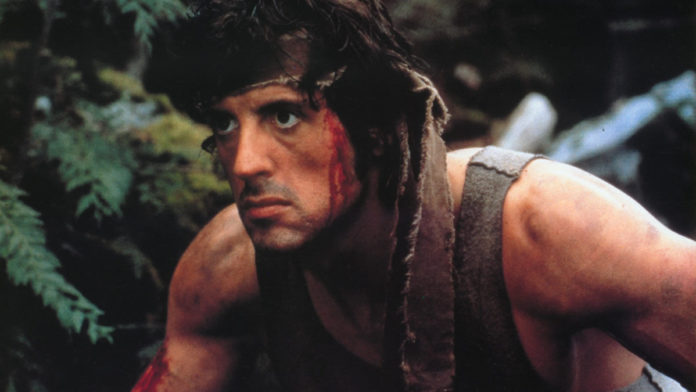 a movie still from First Blood 1982