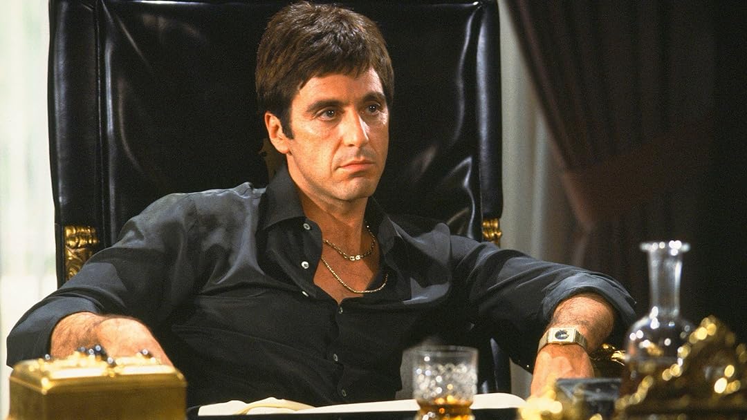 a still from Scarface, 1983